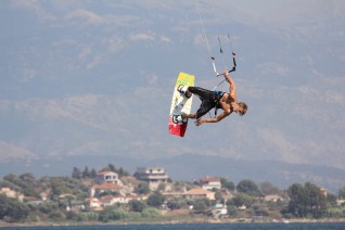 kiteboarding Ben , Agios Nikolaos